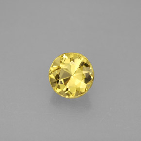 Berilo Amarelo Dourado Natural 1.05ct, Corte Redondo, VS