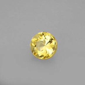 Berilo Amarelo Dourado Natural 1.05ct, Corte Redondo, VS