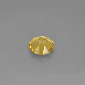 Berilo Amarelo Dourado Natural 0.71ct, Corte Redondo, VS