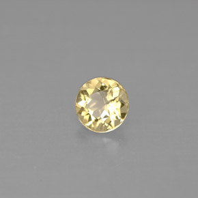 Berilo Amarelo Dourado Natural 0.44ct, Corte Redondo, VS