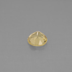 Berilo Amarelo Dourado Natural 0.44ct, Corte Redondo, VS