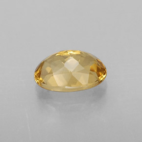 Berilo amarelo natural 0,79ct, corte oval, VVS
