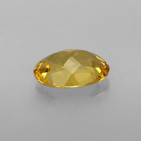 Berilo amarelo natural 0,96ct, corte oval, IF