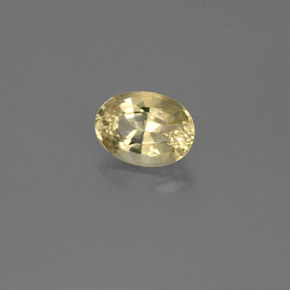 Berilo Amarelo Dourado Natural 0.56ct, Corte Oval, VVS-VS