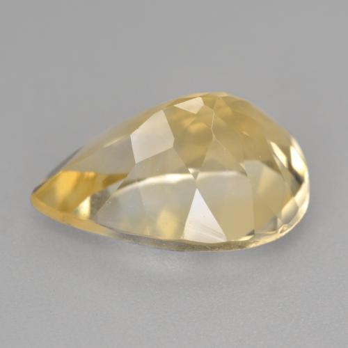 Berilo Dourado Natural 5.14ct, Formato de pêra, VS