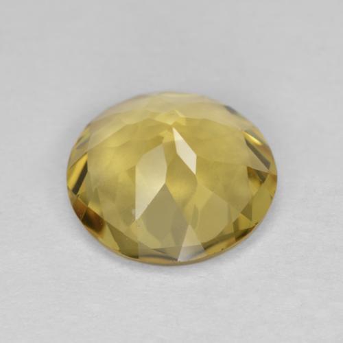 Berilo Outono Amarelo Natural 2.85ct, Corte Redondo, VS