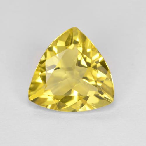 Berilo amarelo médio Natural 1.78ct, Trilhão, VS