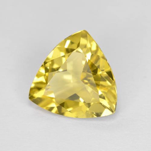 Berilo amarelo médio Natural 1.78ct, Trilhão, VS