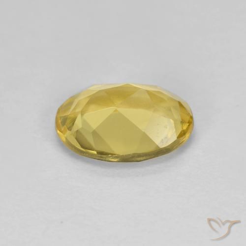 Berilo Luz amarela Natural 1.14ct, oval, VVS-VS