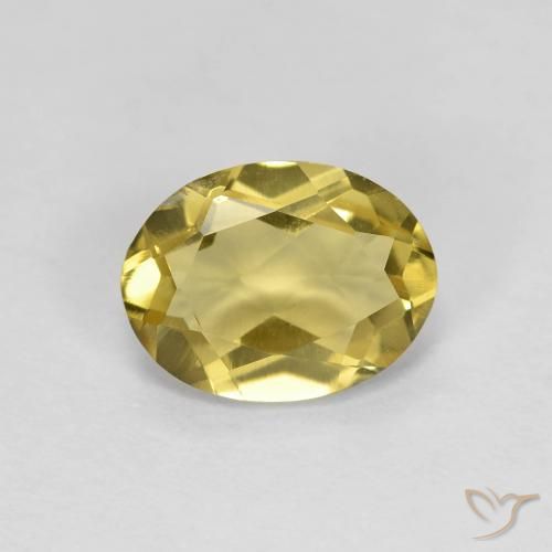 1.19ct Natural Amarelo Dijon Berilo, oval, VVS-VS