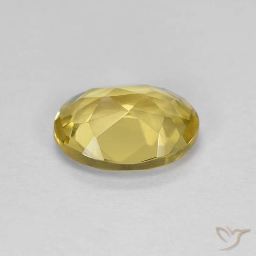 Berilo Amarelo Dijon Natural 1.19ct, oval, VVS-VS