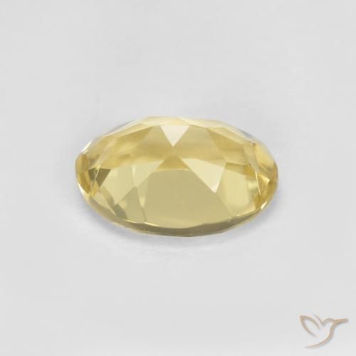 Berilo Amarelo Dijon Natural 1.31ct, oval, VVS-VS
