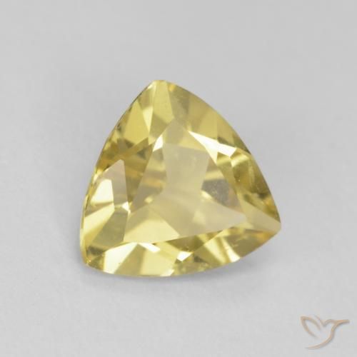 Berilo Amarelo Dijon Natural 0.96ct, Trilhão, VS