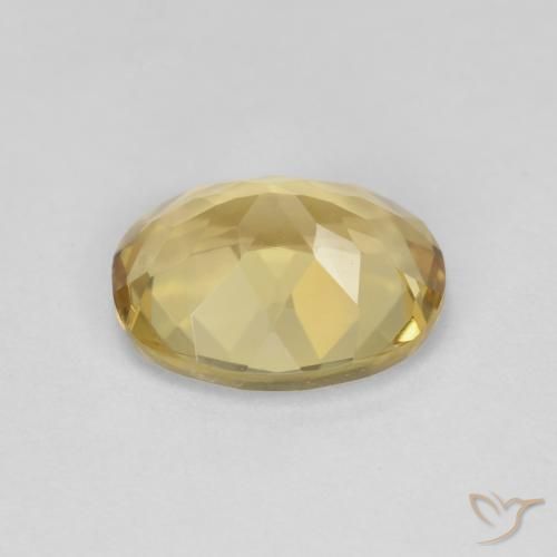 Berilo amarelo médio Natural 2.24ct, oval, VS