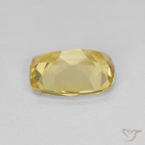 Berilo Luz Dourada Natural 1.69ct, Almofada, VS
