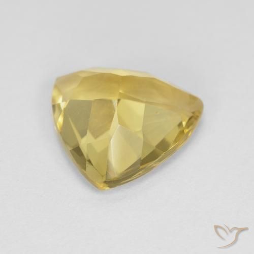 Berilo Luz amarela Natural 2.17ct, Trilhão, VS