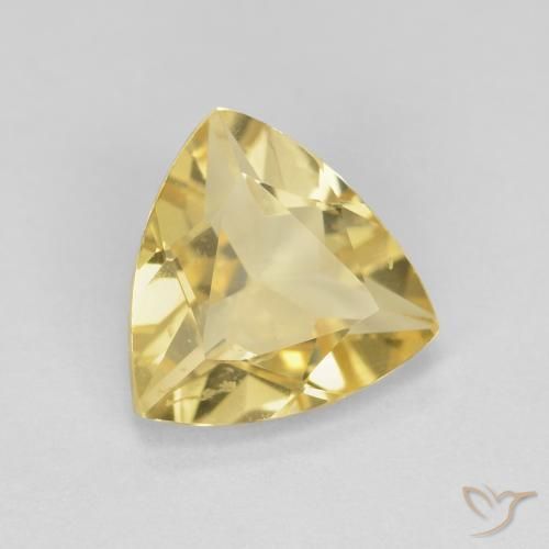 Berilo Amarelo Dourado Claro Natural 1.38ct, Trilhão, VS