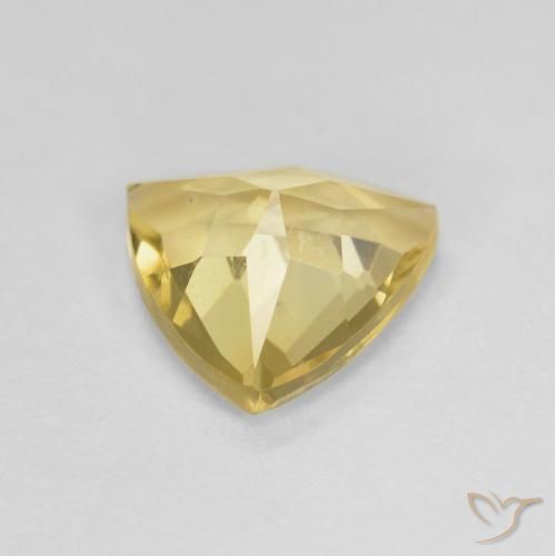 Berilo Amarelo Dourado Claro Natural 1.38ct, Trilhão, VS