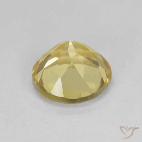 Berilo Luz Dourada Natural 2.06ct, Redondo, VVS-VS