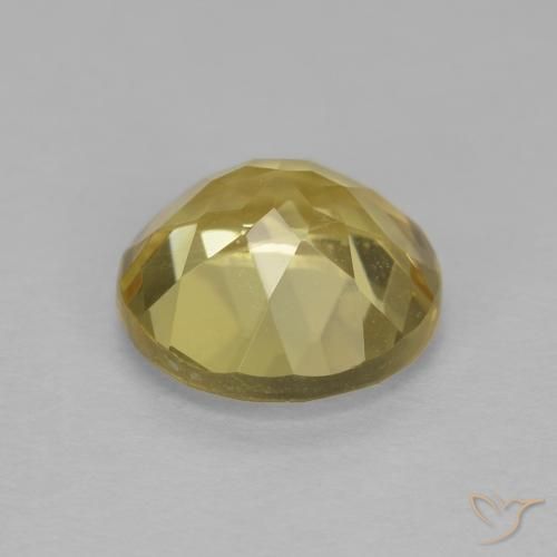 Berilo Luz amarela Natural 1.89ct, Redondo, VVS-VS