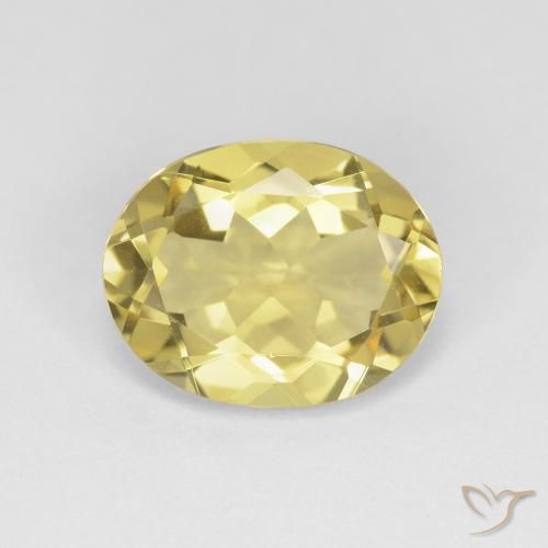 2.89ct Natural Amarelo Toscana Berilo, oval, VVS