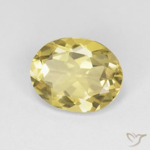 Berilo Amarelo Toscana Natural 2.89ct, oval, VVS