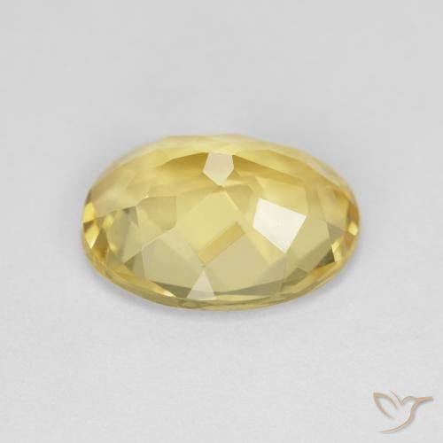 Berilo Amarelo Toscana Natural 2.95ct, oval, VVS