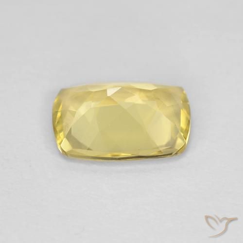 Berilo Amarelo Toscana Natural 1.62ct, Almofada, VVS