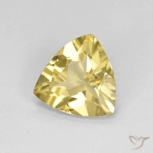 Berilo Amarelo Toscana Natural 1.28ct, Trilhão, VVS-VS