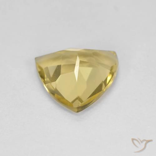 Berilo Amarelo Toscana Natural 1.28ct, Trilhão, VVS-VS
