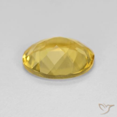 Berilo amarelo médio Natural 2.87ct, oval, VVS-VS