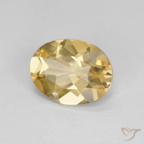 Berilo Dourado Natural 1.58ct, oval, VS