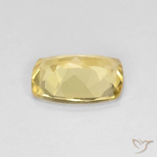Berilo Amarelo Toscana Natural 1.34ct, Almofada, VVS