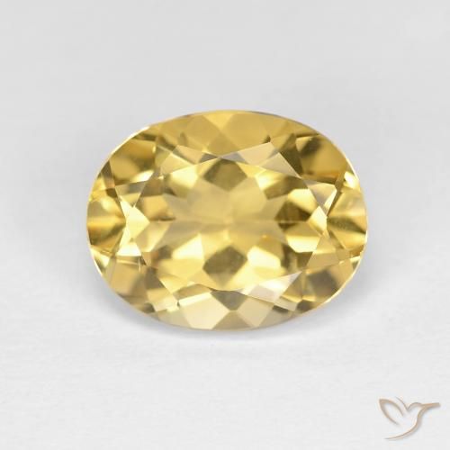 3.20ct Natural Dourado Berilo, oval, VVS-VS