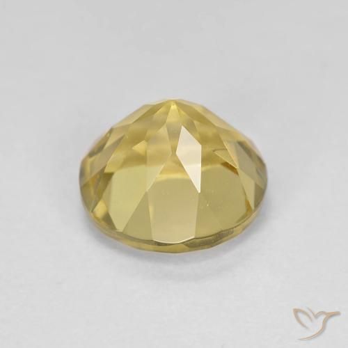 Berilo Luz amarela Natural 1.48ct, Redondo, VVS-VS