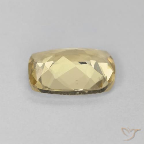 Berilo amarelo quente Natural 1.50ct, Almofada, VS