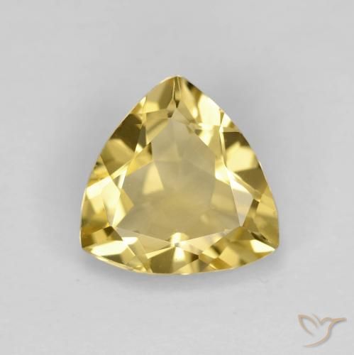 1.80ct Natural Dourado Berilo, Trilhão, VVS