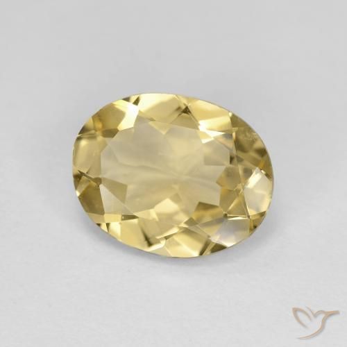 Berilo Luz Dourada Natural 2.59ct, oval, VVS
