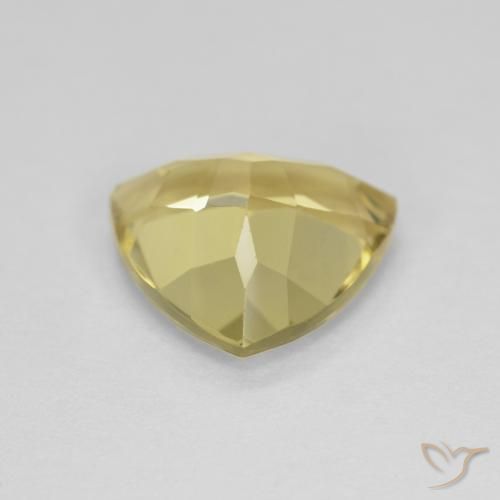Berilo amarelo médio Natural 1.77ct, Trilhão, VVS