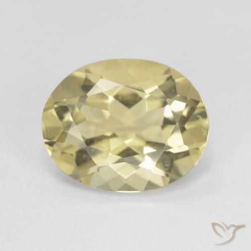 3.27ct Natural Amarelo Dijon Berilo, oval, VVS