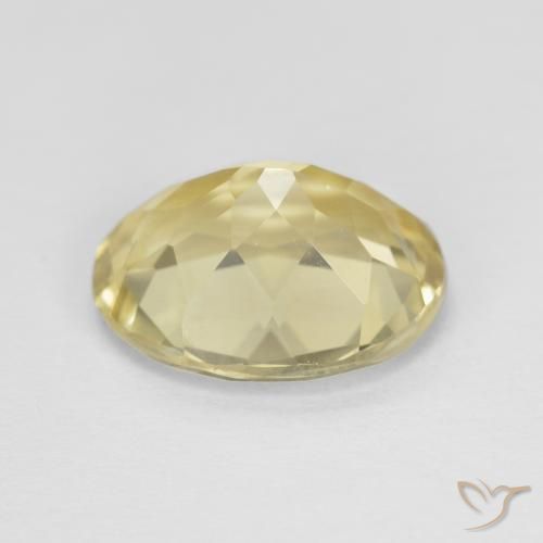 Berilo Amarelo Dijon Natural 3.27ct, oval, VVS