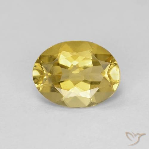 1.74ct Natural Amarelo Dijon Berilo, oval, VS