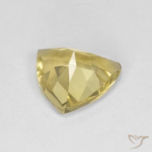 Berilo Amarelo claro mel Natural 1.40ct, Trilhão, VS