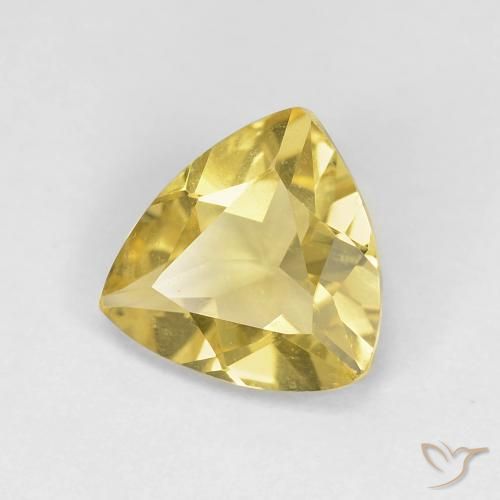 Berilo Amarelo Terroso Natural 1.33ct, Trilhão, VS
