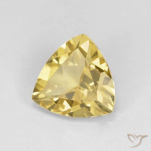 Berilo Luz amarela Natural 1.50ct, Trilhão, VS