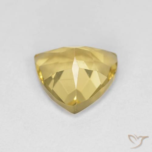 Berilo Luz amarela Natural 1.50ct, Trilhão, VS