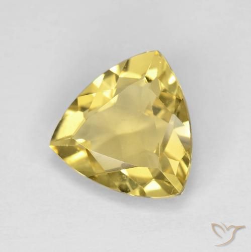 Berilo Luz Dourada Natural 1.72ct, Trilhão, VVS