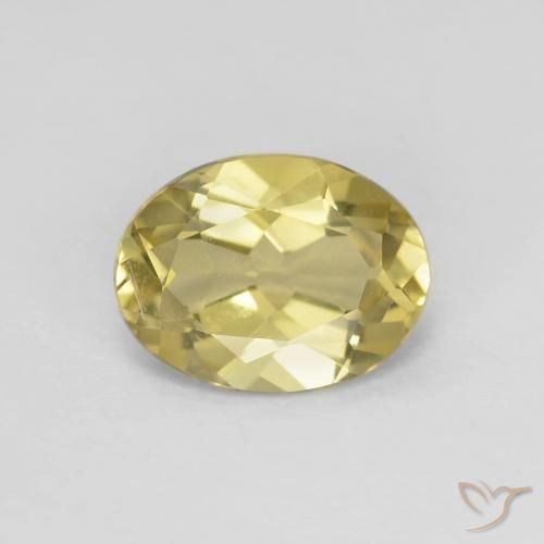 1.33ct Natural Amarelo Dourado Claro Berilo, oval, VS
