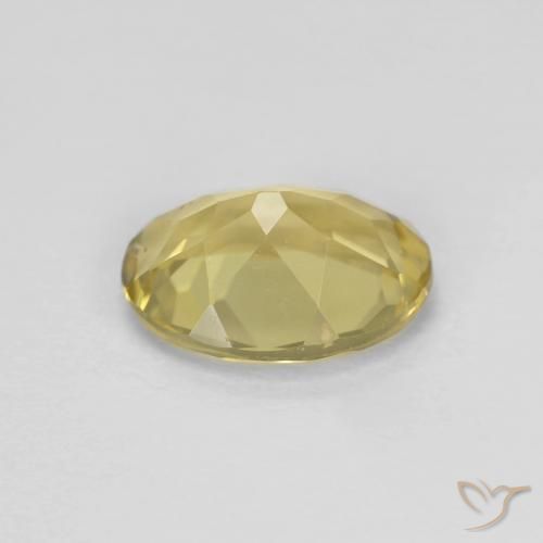 Berilo Amarelo Dourado Claro Natural 1.33ct, oval, VS