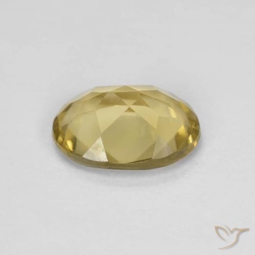 Berilo Amarelo dourado Natural 1.49ct, oval, VS